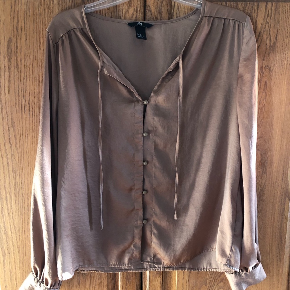 Elegant Brown Blouse